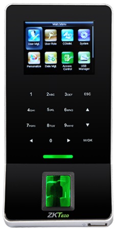 ZKTeco Ultra-thin Fingerprint T&A Device Terminal w/ LCD Display ID/ADMS 